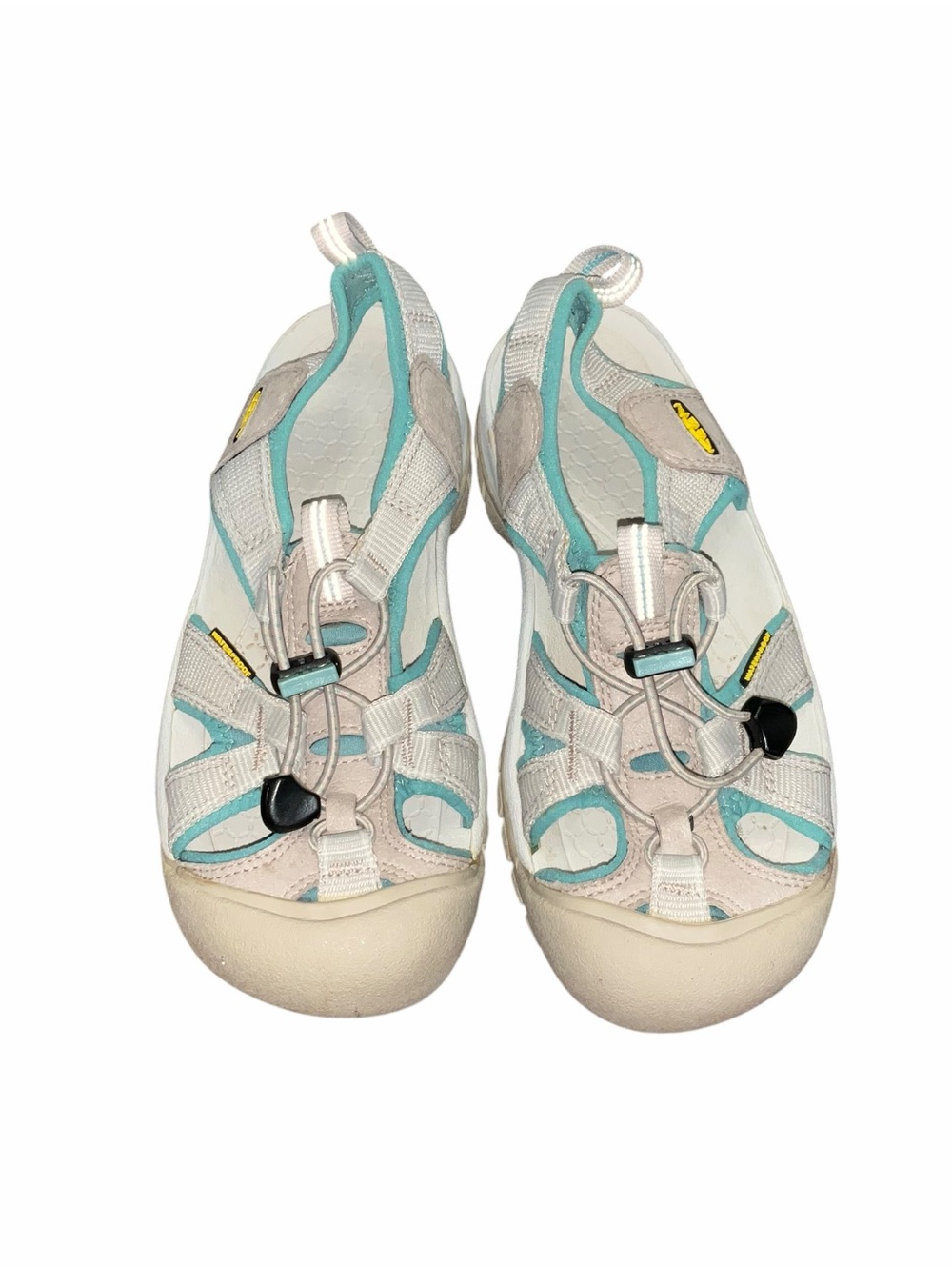 KEEN Whisper Sport Sandals Gray Aqua Size 6.5